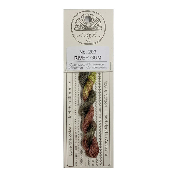 Cottage Garden Threads Stranded River Gum 203