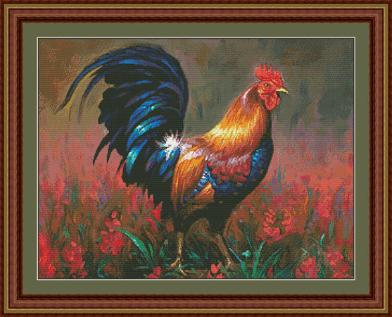 Colourful Rooster by Kustom Krafts