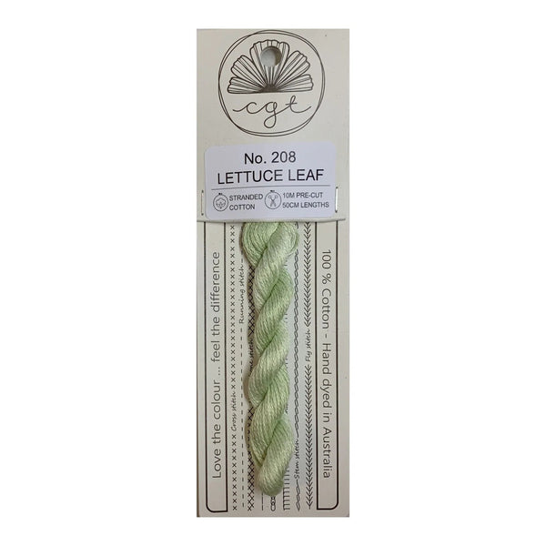 Cottage Garden Threads Stranded Lettuce Leaf 208
