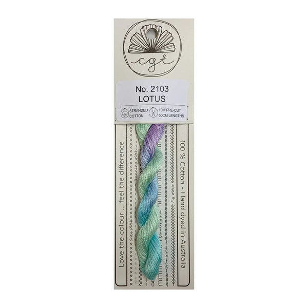 Cottage Garden Threads Stranded Lotus 2103