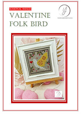 Valentine Folk Bird by Yasmin's Made with Love