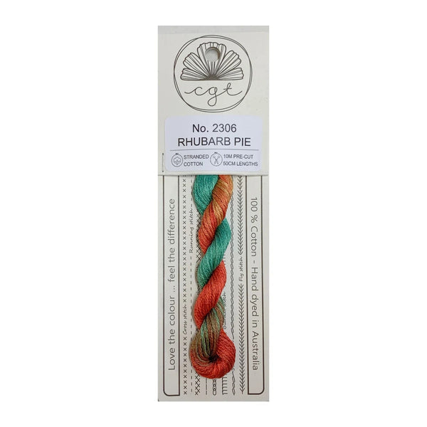 Cottage Garden Threads Stranded Rhubarb Pie 2306