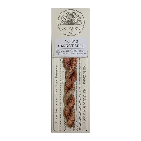 Cottage Garden Threads Stranded Carrot Seed 310