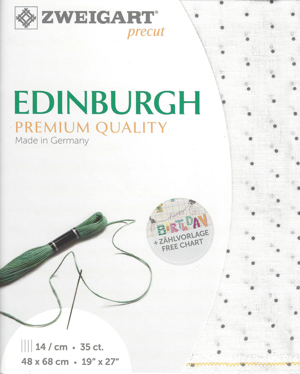 Zweigart Edinburgh Linen Pre-cut Pack 36count P3217.1409