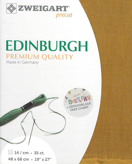 Zweigart Edinburgh Linen Pre-cut Pack 36count P3217.4028