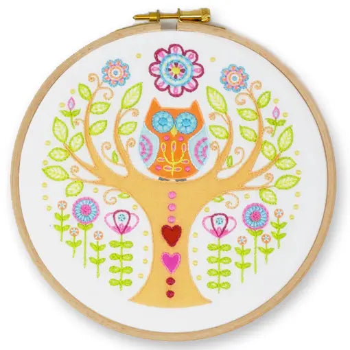 Twit Twoo Embroidery Kit by My Cross Stitch DJE11