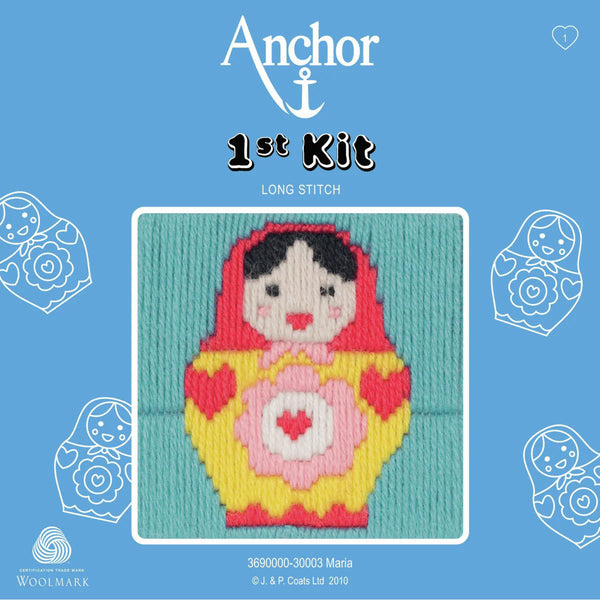 Maria (Babushka) Long Stitch Kit 30003 1st Kit by Anchor