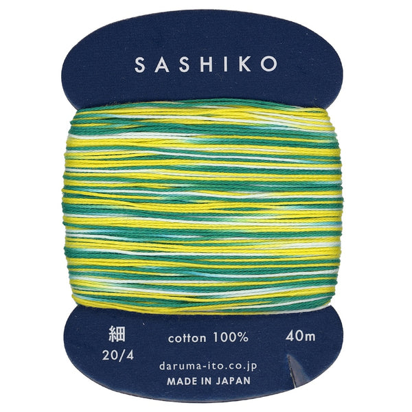 Sashiko Thread Variegated - Shaved Ice 402