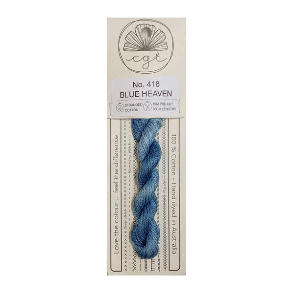 Cottage Garden Threads Stranded Blue Heaven 418