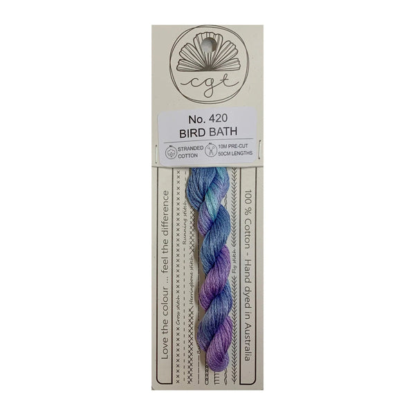 Cottage Garden Threads Stranded Bird Bath 420