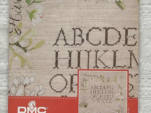 Botanic ABC Cross Stitch Kit by DMC BK1735