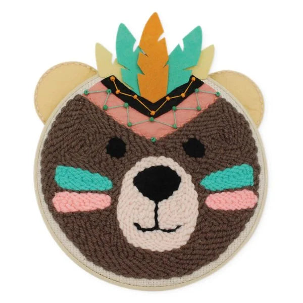 Bear Punch Needle Kit by Make IT 585252-BEAR