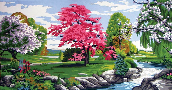 Spring -  Tapestry Canvas by Grafitec 11562