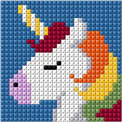 Unicorn Cross Stitch Kit by Beutron 584103