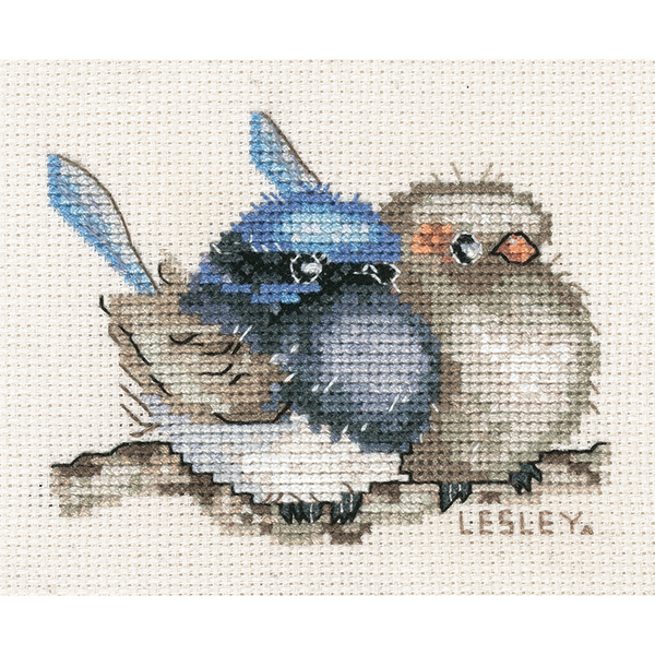 Blue Wren Cross Stitch Kit 582112 by DMC