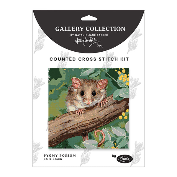 Pigmy Possum Cross Stitch Kit 583100-NJP.001 by Leuts