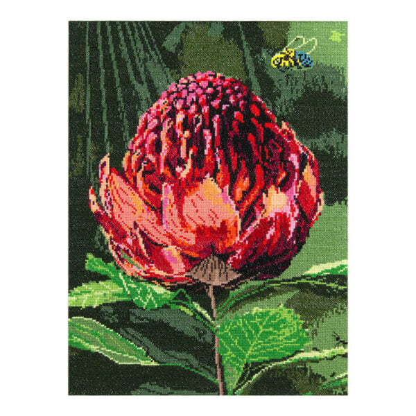 Blue-Banded Bee Cross Stitch Kit 583102-NJP.005 by Leuts