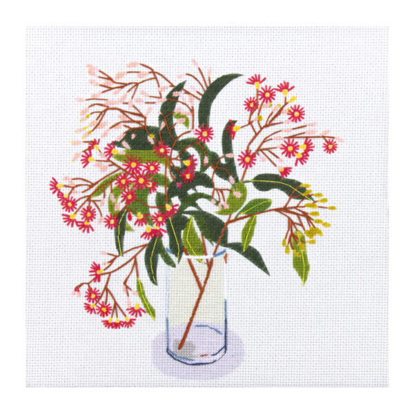 Flowering Gum Printed Half Stitch Kit 583107-NW.006 by Leuts