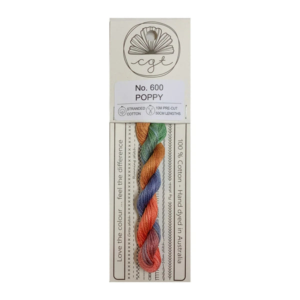 Cottage Garden Threads Stranded Poppy 600