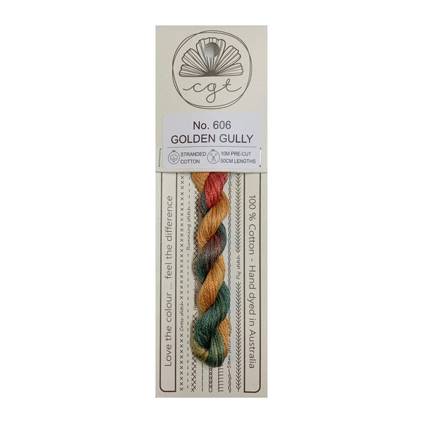 Cottage Garden Threads Stranded Golden Gulley 606