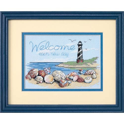 Welcome Each New Day Cross Stitch Kit 65032 by Dimensions