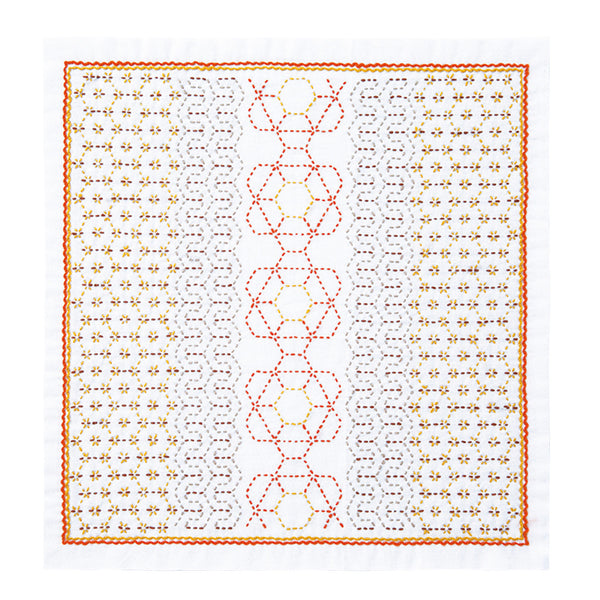 Sashiko Sampler Kit Honeycomb - La Bouquetiere by Olympus SK-430