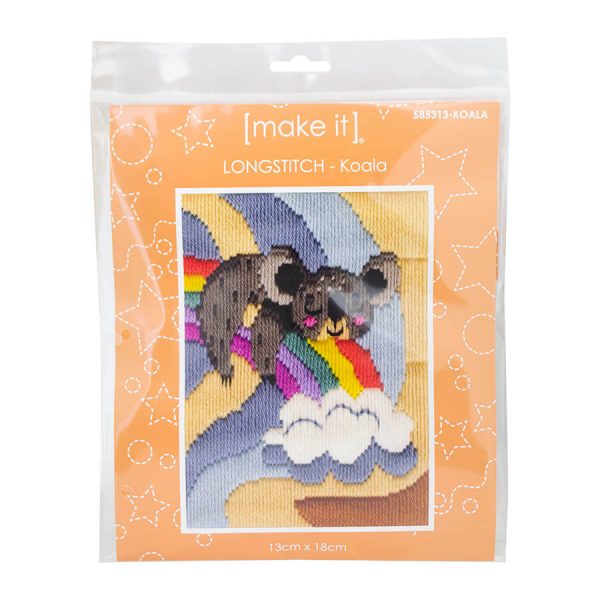 Koala Long Stitch Kit 585313 by Make IT