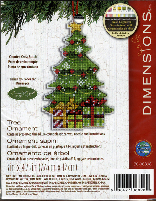 Tree Ornament - Dimensions Counted Cross Stitch Kit 70-08898