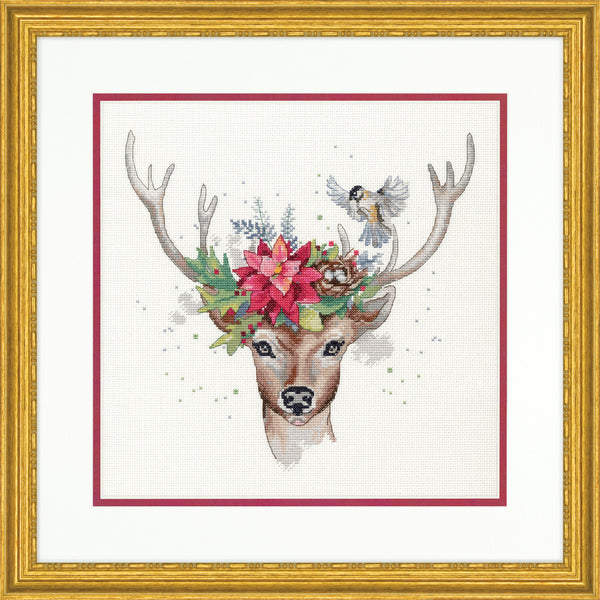 Woodland Deer Cross Stitch Kit 70-08981 by Dimensions