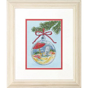 Beach Ornament Cross Stitch Kit 70-09001 by Dimensions