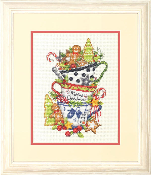 Christmas Tea Cross Stitch Kit 70-09625 by Dimensions