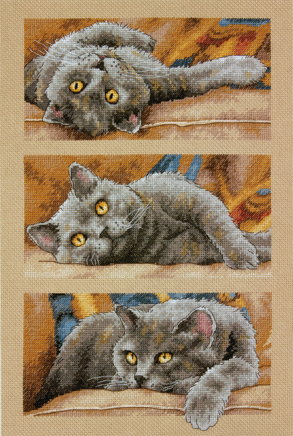 Max the Cat Cross Stitch Kit 70-35301 by Dimensions