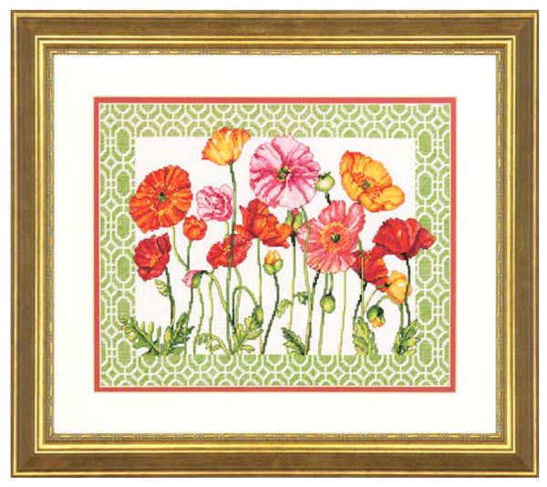 Poppy Pattern Cross Stitch Kit 70-354350 by Dimensions