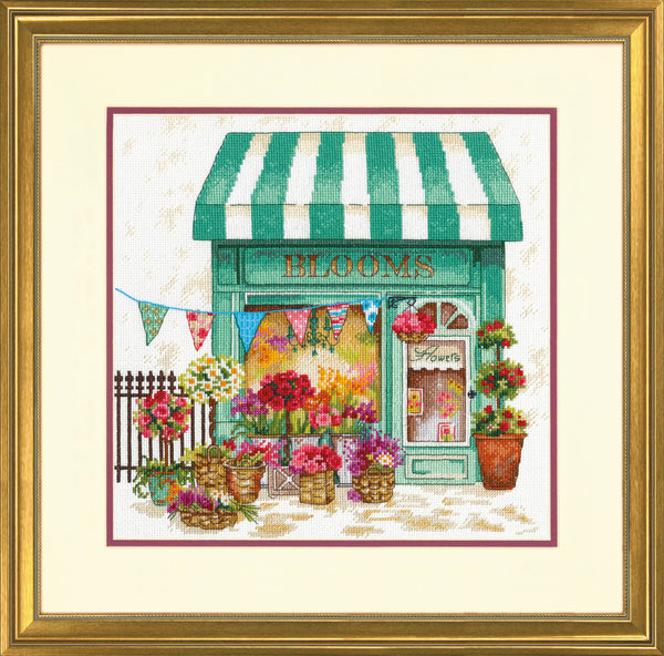 Blooms Flower Shop Cross Stitch Kit 70-35401 by Dimensions