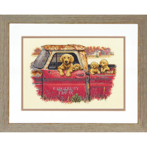 Golden Ride Cross Stitch Kit 70-35405 by Dimensions