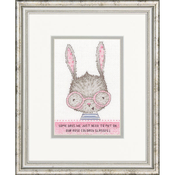 Rose Colored Glasses Cross Stitch Kit by Dimensions 70-65183