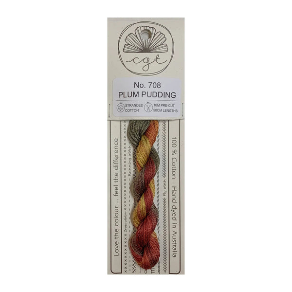 Cottage Garden Threads Stranded Plum Pudding 708