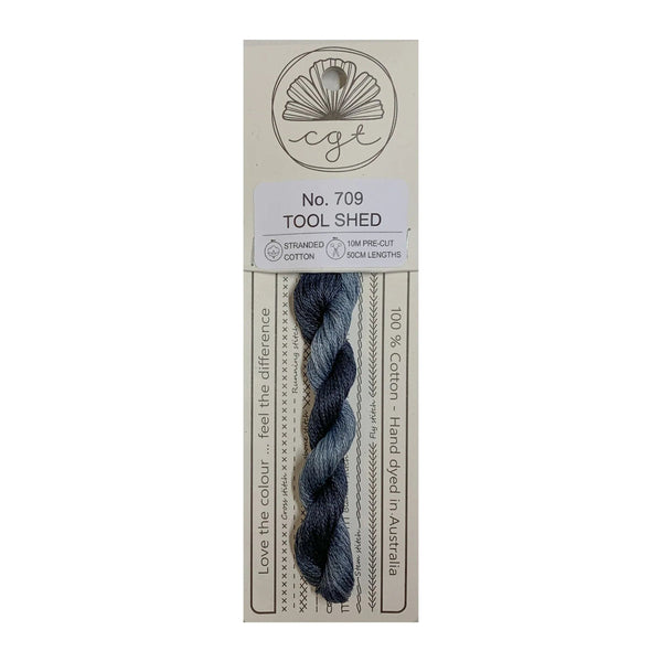 Cottage Garden Threads Stranded Tool Shed 709