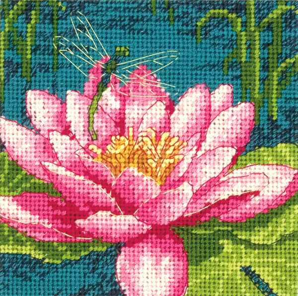 Dragonlily Needlepoint Kit 71-07240 by Dimensions