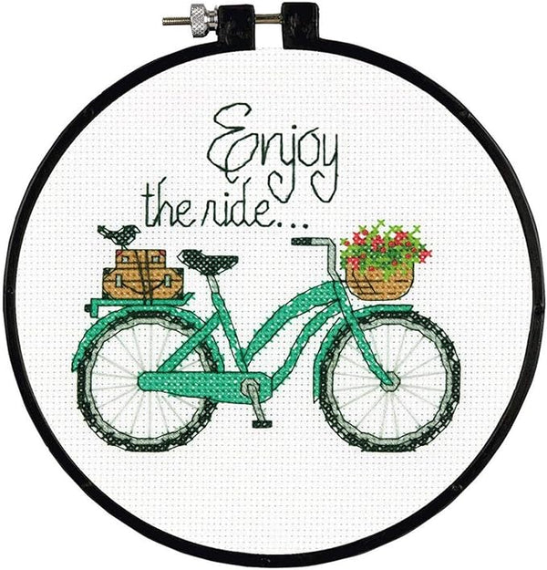Enjoy the Ride Cross Stitch Kit 72-73985 by Dimensions