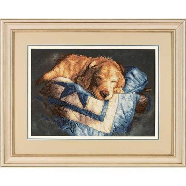 Snooze Stamped Cross Stitch Kit 3220 by Dimensions