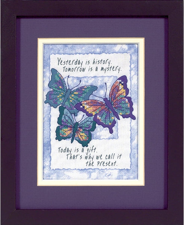 Today is a Gift Stamped Cross Stitch Kit by Dimensions 16730