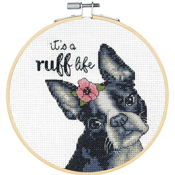 Ruff Life Cross Stitch Kit 72-76108 by Dimensions