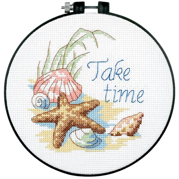 Take Time Cross Stitch Kit 73060 by Dimensions