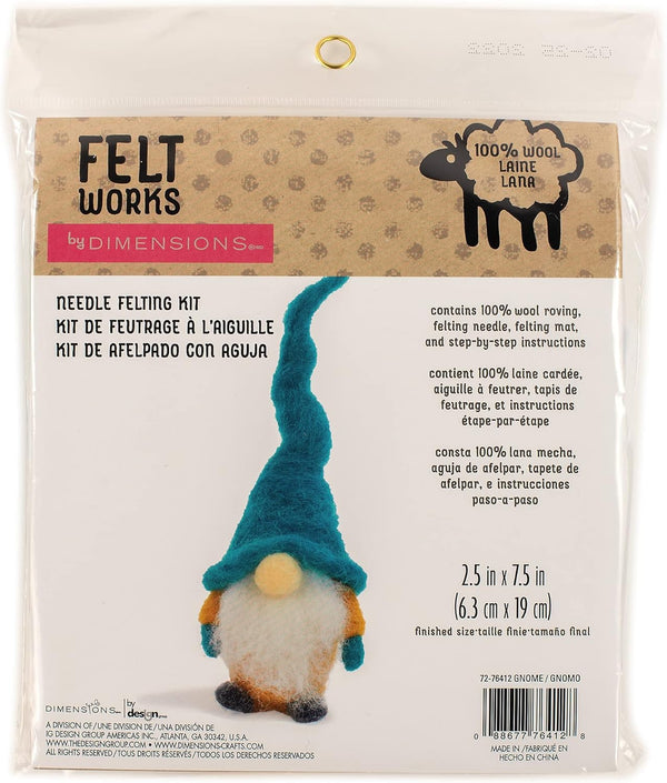 Gnome Needle Felting Kit 72-76412 by Dimensions