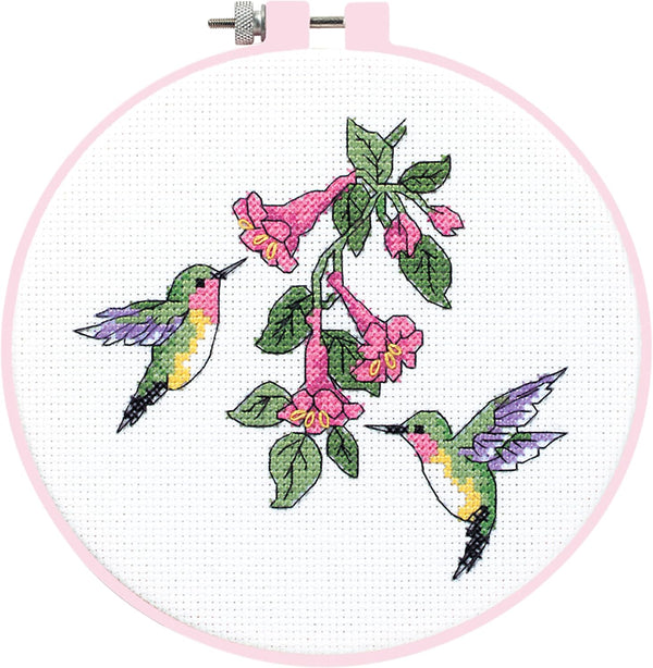 Hummingbird Duo Cross Stitch Kit 72407 by Dimensions