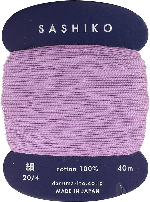 Sashiko Thin Thread 40m - Wisteria 210