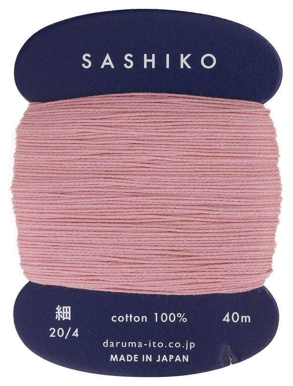 Sashiko Thin Thread 40m - Plum 211