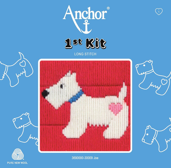 Joe (Dog) Long Stitch Kit 30009 1st Kit by Anchor