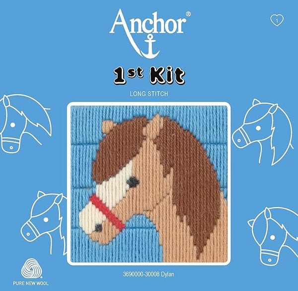 Dylan (Pony) Long Stitch Kit 30008 1st Kit by Anchor